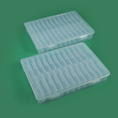 Multi-Division Transparente Bastelaufbewahrungsbox Brehn