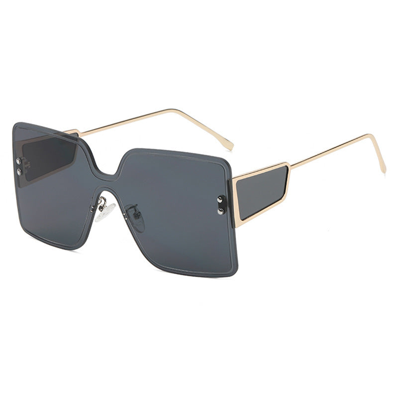 Damen oversized Geometric Sonnenbrille Brehn