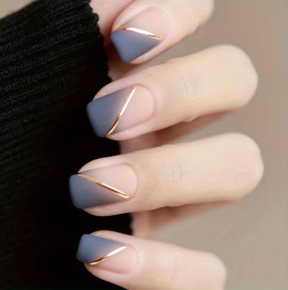 Premium Geometrische Nagelkunst Verbesserungen Brehn