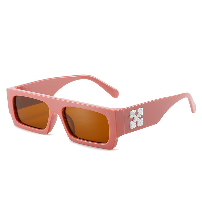Damen stilvolle Oversized-Sonnenbrille mit ausgefallenem Design Brehn