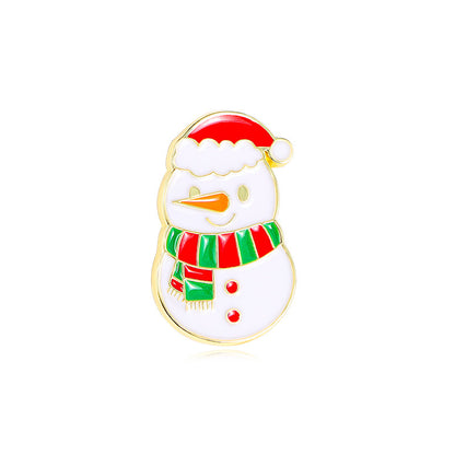 Dekorativer Emaille-Weihnachtsbaum-Anstecker Brehn