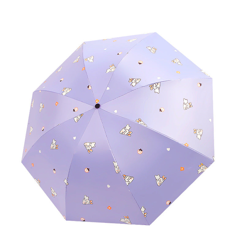 Damen Falt-Regenschirm mit verspieltem Design Brehn