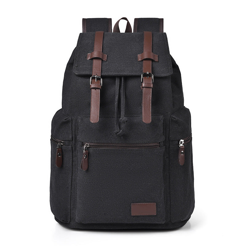 Stylische lässige Canvas-Rucksack Brehn
