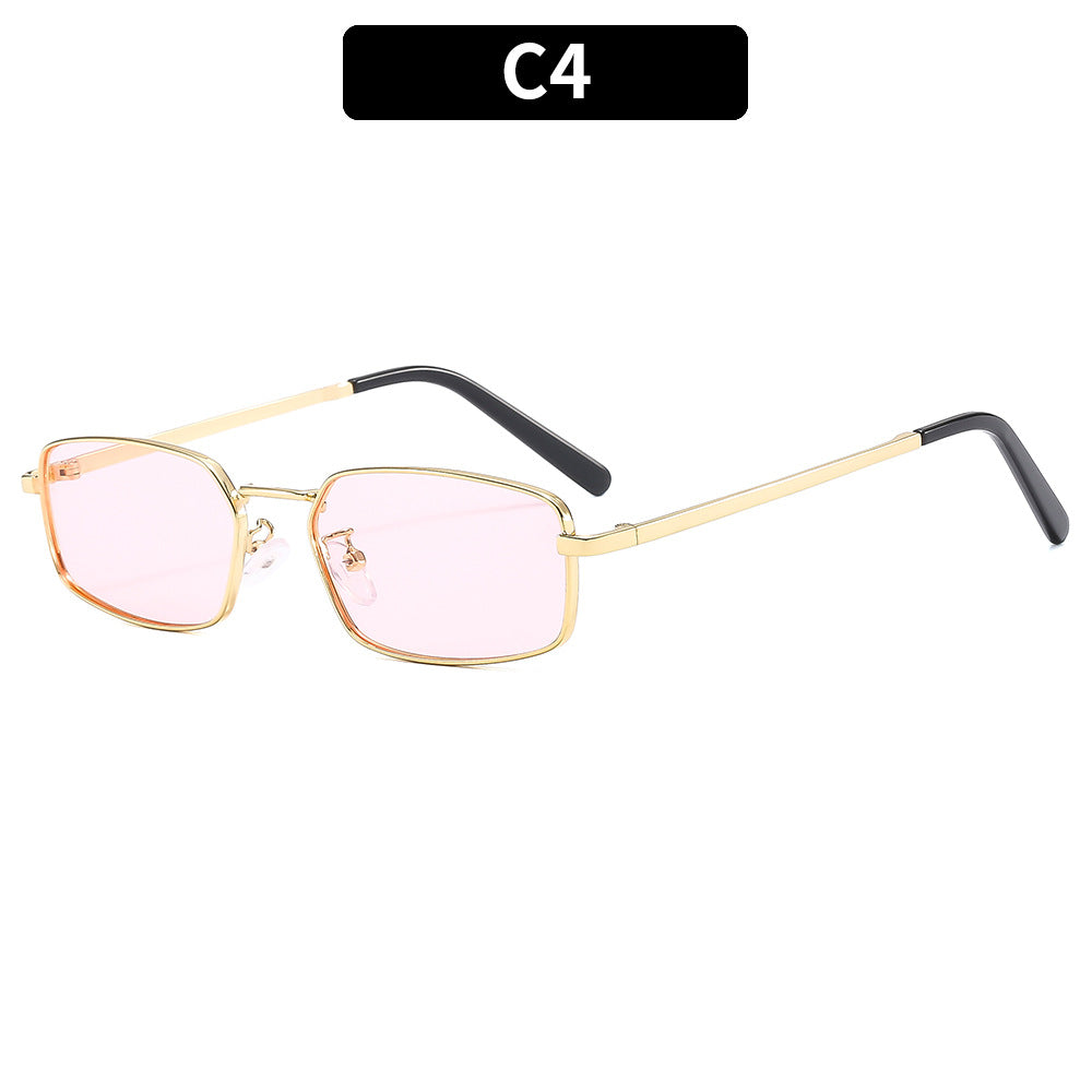 Zeitgenössische quadratische Rahmen-Sonnenbrille  1787664252