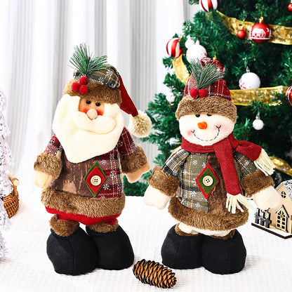 Niedliche Weihnachtsdekorationsfigur im Rentier-Look Brehn