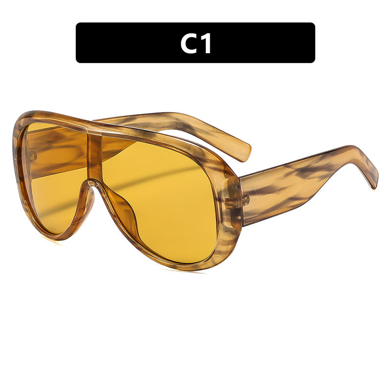 Damen oversized Sportsonnenbrille Brehn