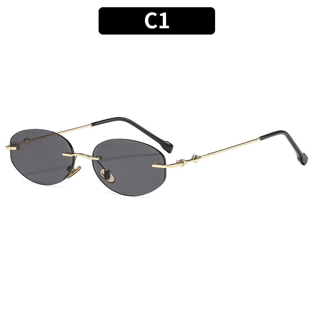 Modische geometrische Rahmenbrille