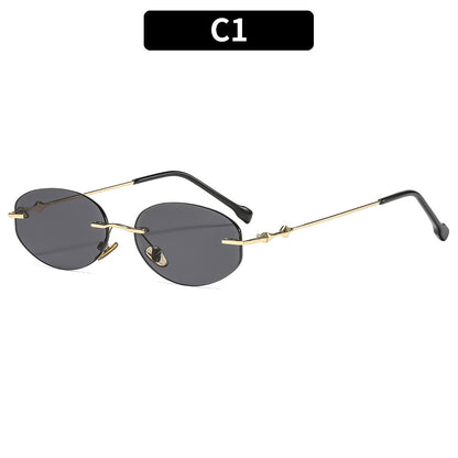 Modische geometrische Rahmenbrille