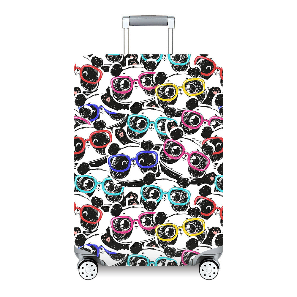 Damen Reise-Koffer mit farbenfrohem Blumendesign Brehn