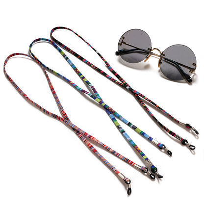 Vibrant gemusterte Brillenhalterung Strap Brehn
