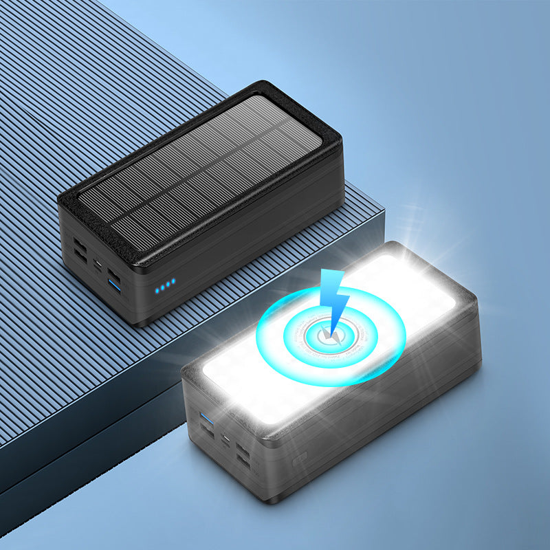 Solar Powerbank mit LED-Lampe Brehn