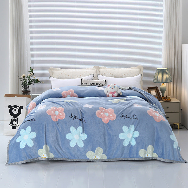Unisex Kuscheldecke mit verspieltem Wolken-Design Brehn