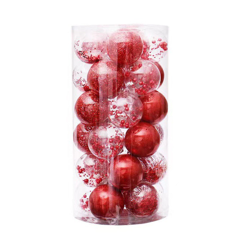 Dekorative Glitzer Weihnachtsornamente Brehn