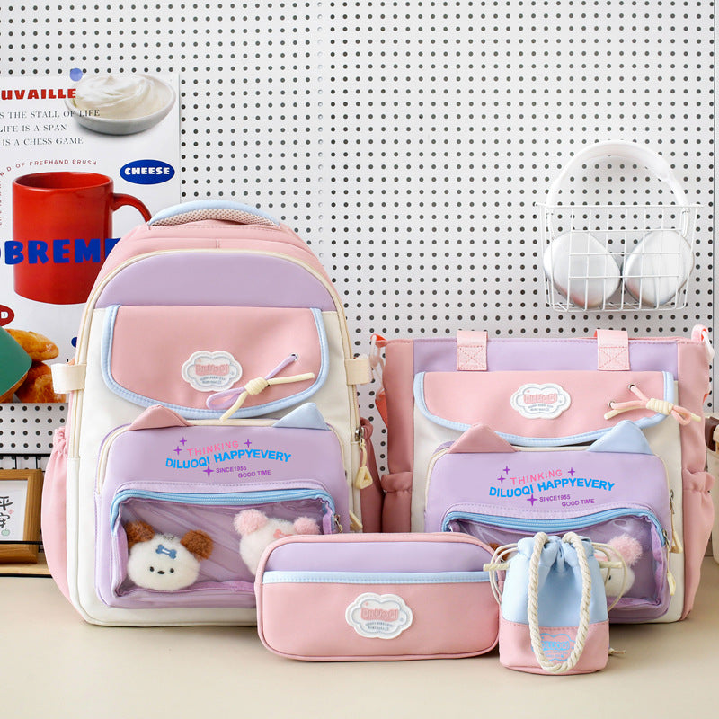 Multi-Funktionale 5-teilige Schulranzen Organizer Set Brehn