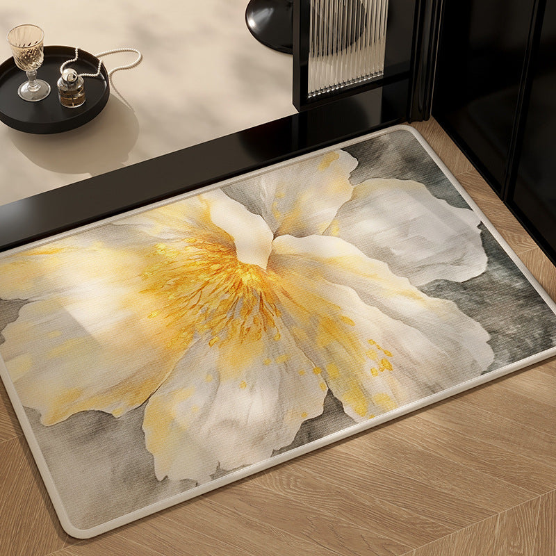 Künstlerische Florale Akzentmatte
