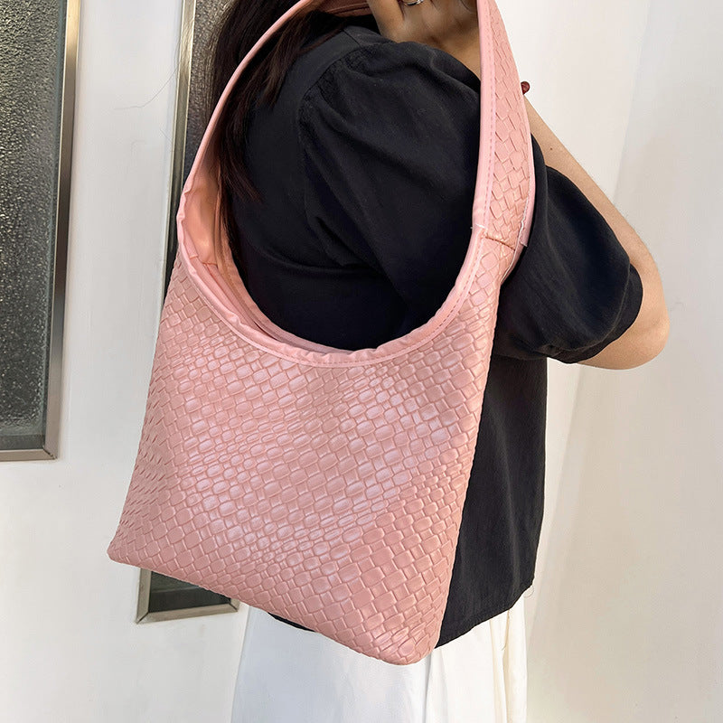 Texturiertes gewebtes Hobo Bag Brehn