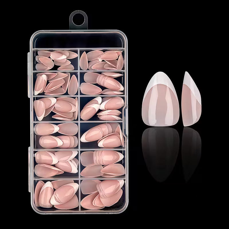 French Tip Nagelkunst Set Brehn