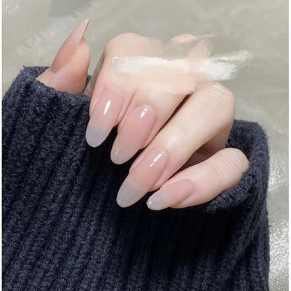 Elegante Ombre Druck-Nagel-Set Brehn