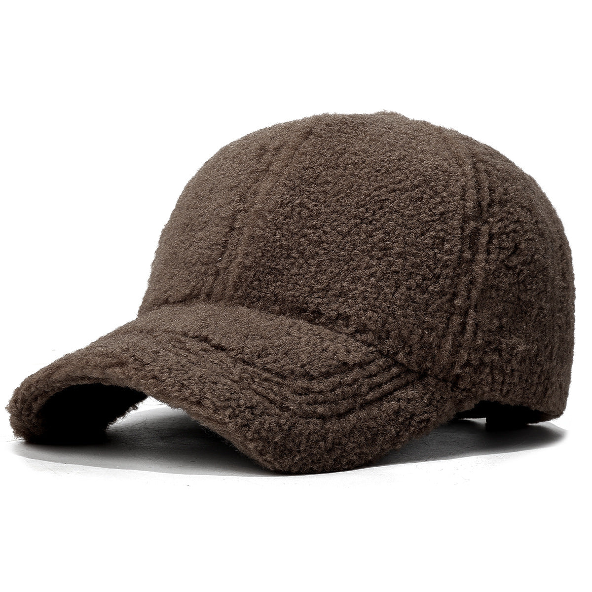 Damen Plüsch Fleece Baseballcap Brehn
