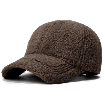 Damen Plüsch Fleece Baseballcap Brehn