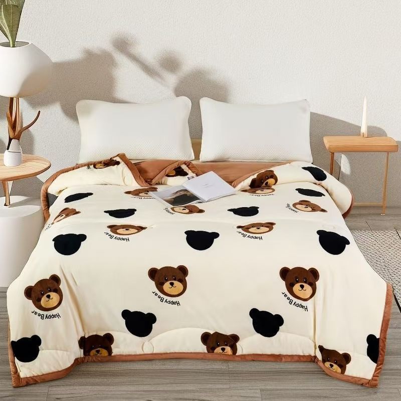Damen Kuscheldecke mit Bärenmotiv Brehn