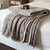Texturiertes Strickfleece-Decke Brehn
