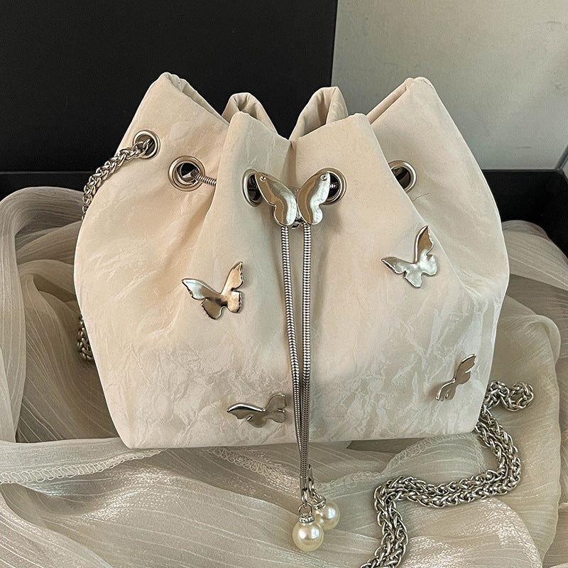 Schmetterling Verzierte Kordelzug-Handtasche