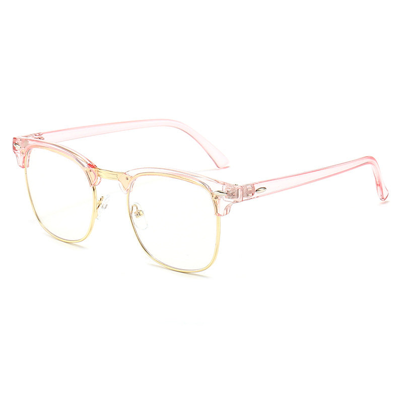 Damen modische Retro-Sonnenbrille mit metallischem Rahmen Brehn