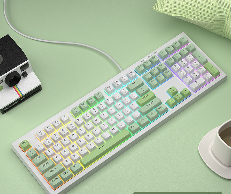 Verdrahtete kompakte mechanische Gaming-Tastatur Brehn