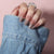 Glamouröse Glitzer-Gradient-Stilettnägel Brehn