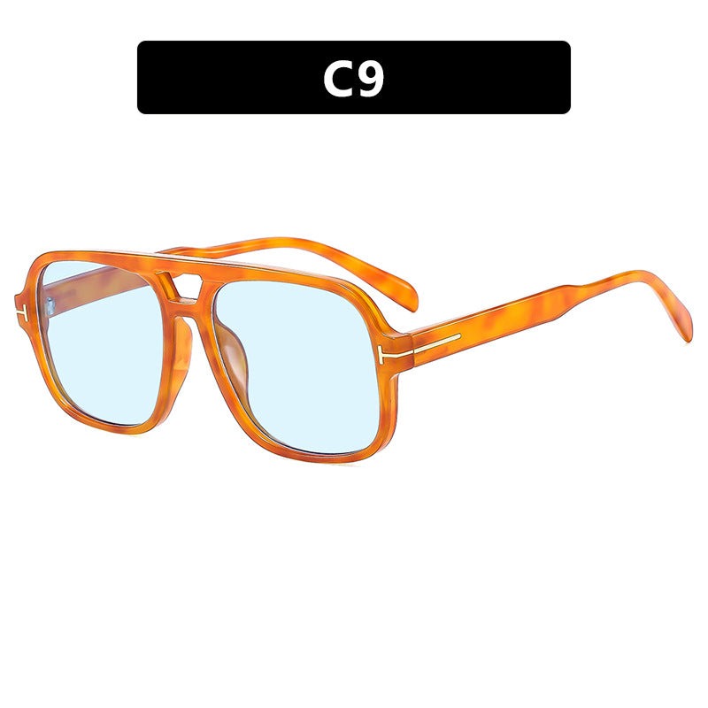Damen quadratische Designerbrille mit filigranem Rahmen und modernem Kunststoffmaterial Brehn