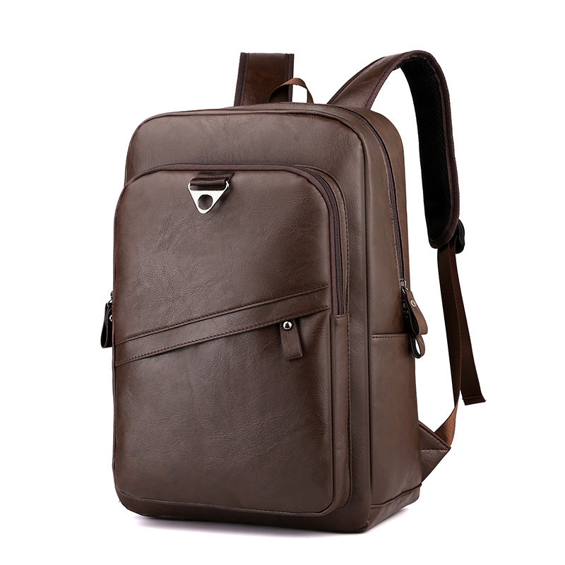 Professioneller Leder-Laptop-Rucksack