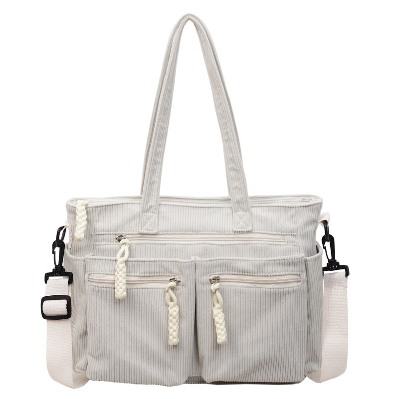 Stylische Mehrfach-Taschen-Tragetasche Brehn