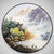 Runde Landschaft-Leinwand Wandkunst
