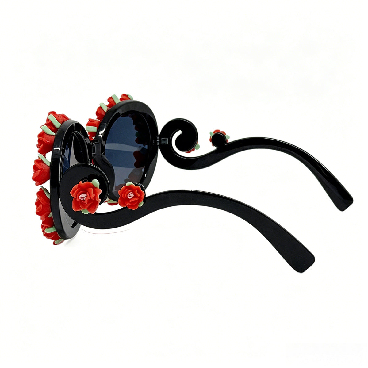 Damen Sonnenbrille mit floralem Design und einzigartigen Rahmenakzenten Brehn