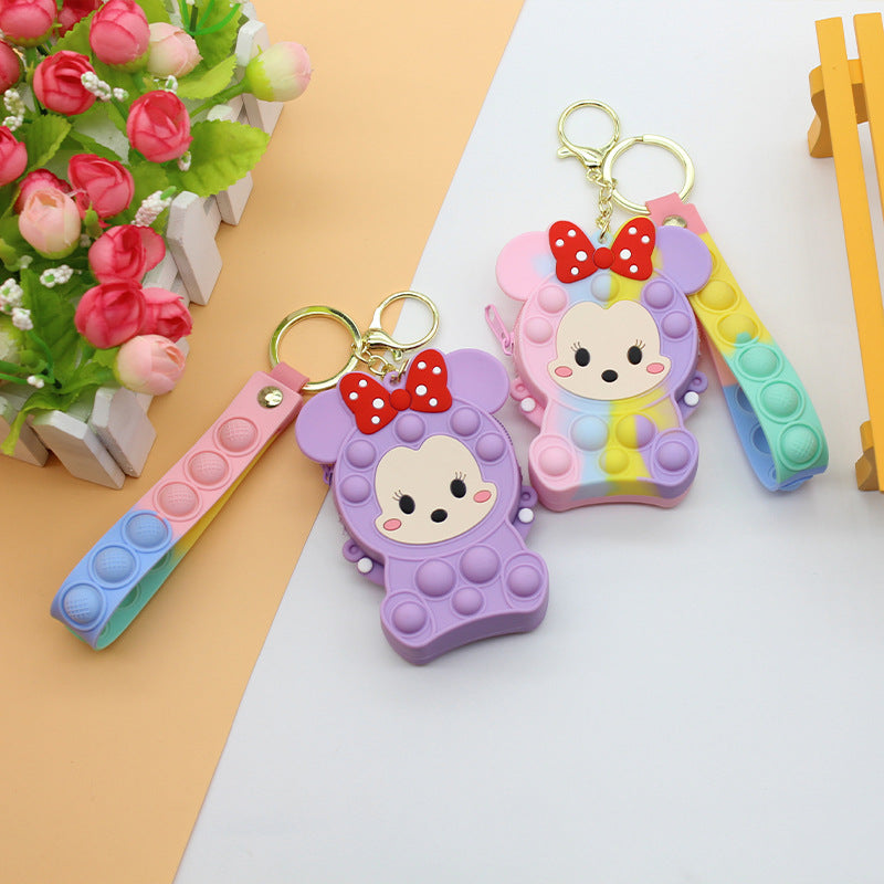 Damen Keychain mit Pop It Design Brehn