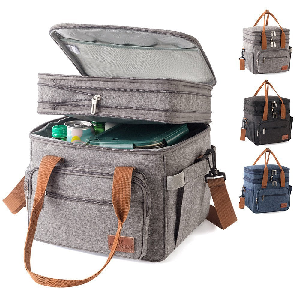 Damen Isolierte Kühltasche mit mehrfachen Fächern Brehn