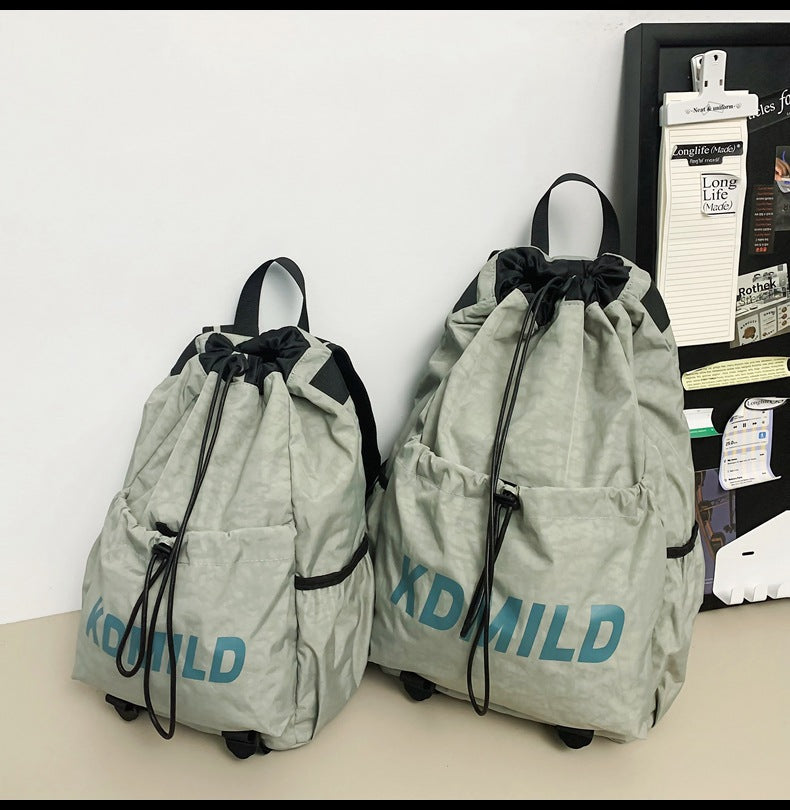 Leichtgewichtiger multifunktionaler Kordelzug-Rucksack