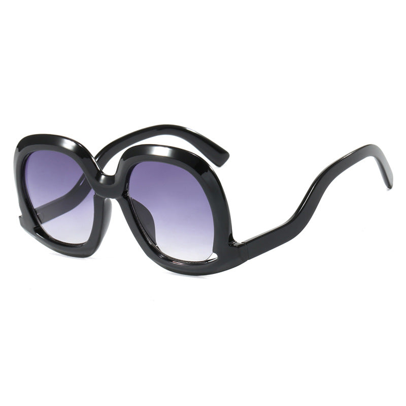 Damen oversized Sonnenbrille mit modischem Design Brehn