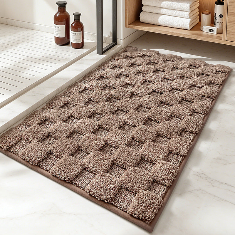 Texturierte Memory Foam Badematte Brehn