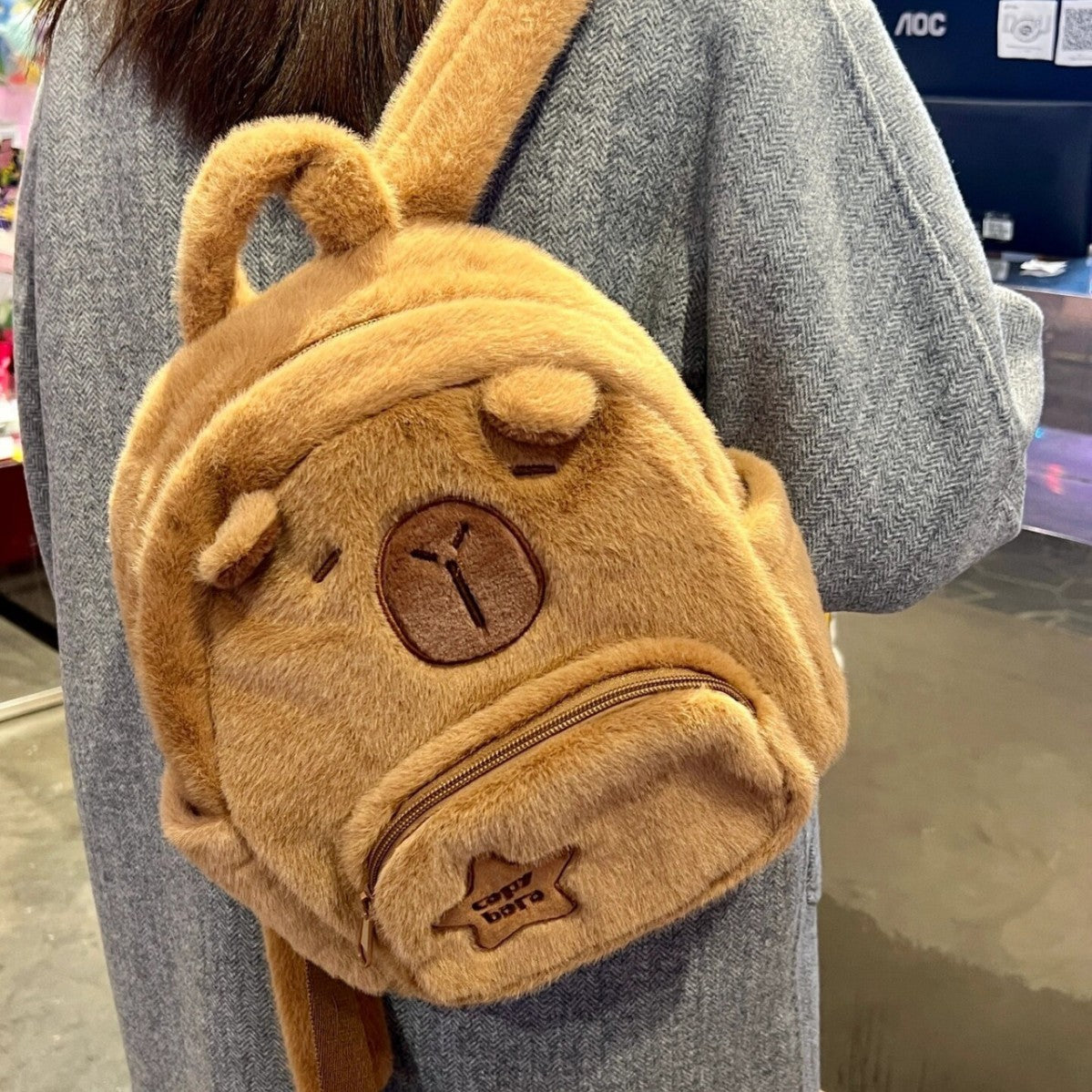 Plüsch Rucksack Im Bärenstil Brehn