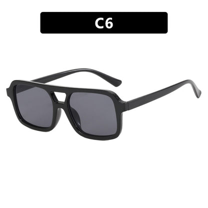 Damen modische Sonnenbrille im eleganten Rechteckformat Brehn