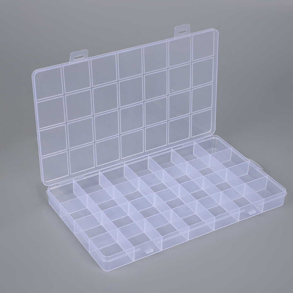 Transparente Mehrfach-Fach Aufbewahrungs Organizer Box Brehn