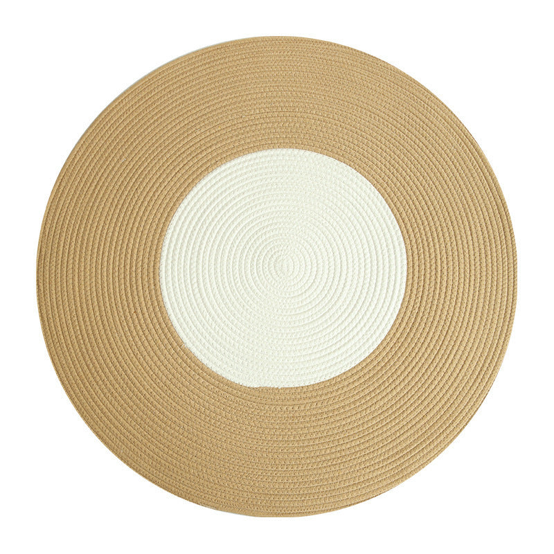 Runde Jute-Teppich Brehn