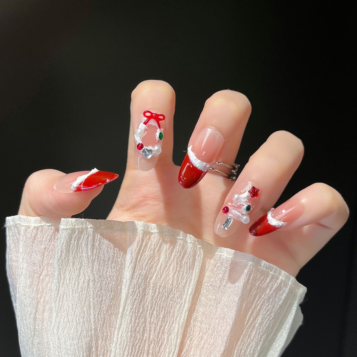 Urlaubs-Themen Press-On Nagelkunst Brehn