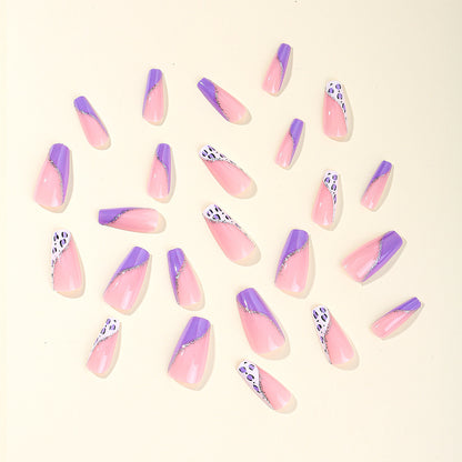 Dekorative Lange Acryl-Nagelkunst-Verlängerungen Brehn