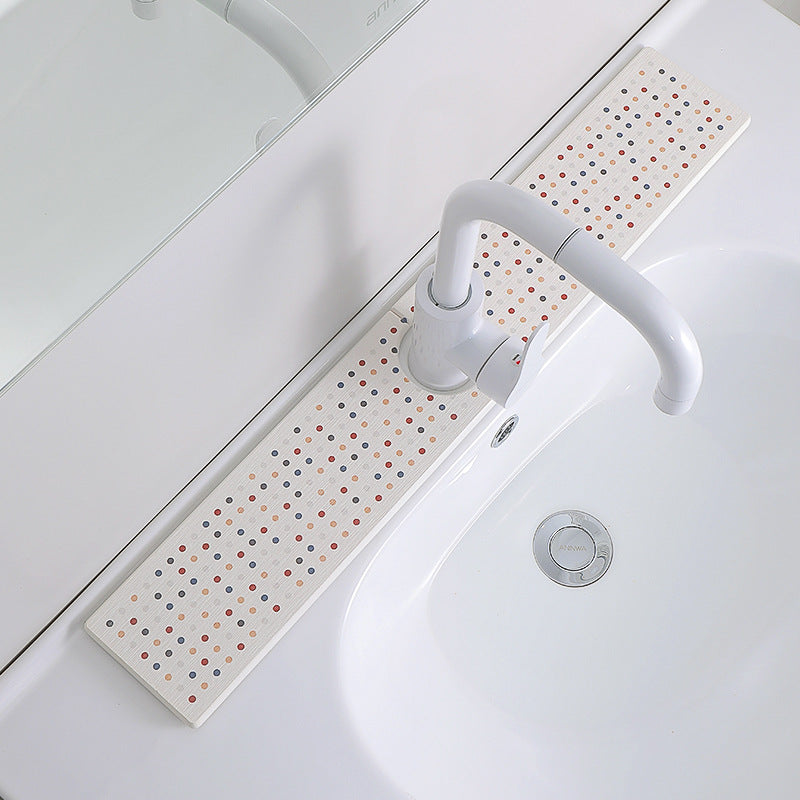Dekorativer Badezimmer-Wasserhahn-Matte