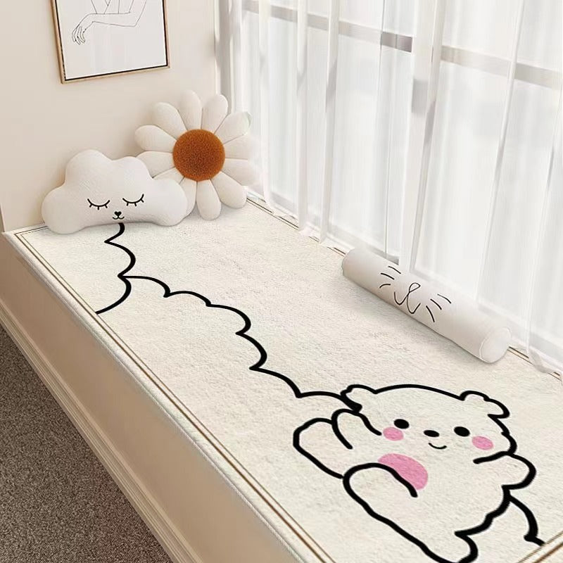 Plüsch Cartoon Hund-Themen Badezimmermatte