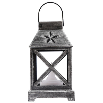 Vintage Laterne mit floralem Design Brehn