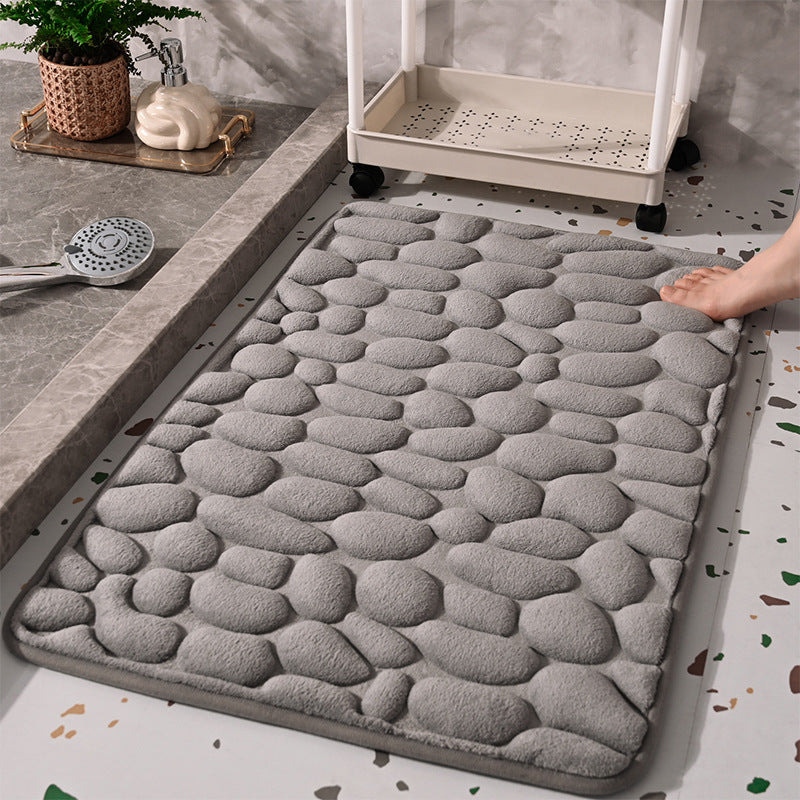 Weicher Schaum-Pebble-Badeteppich Brehn